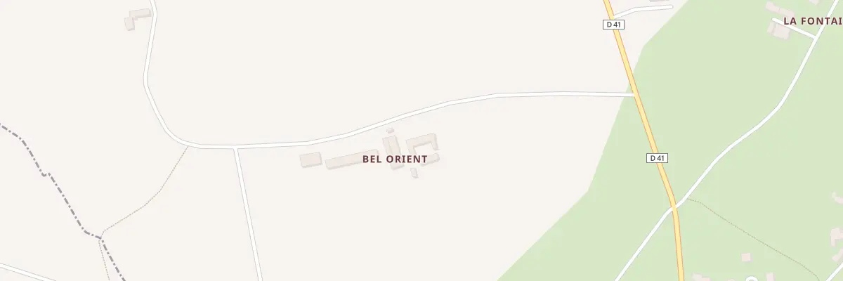 Plan du 1 Bel Orient à Grâce-Uzel