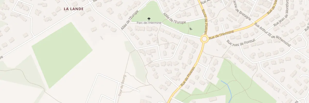 Plan du 6 Rue de Belgique à Plescop