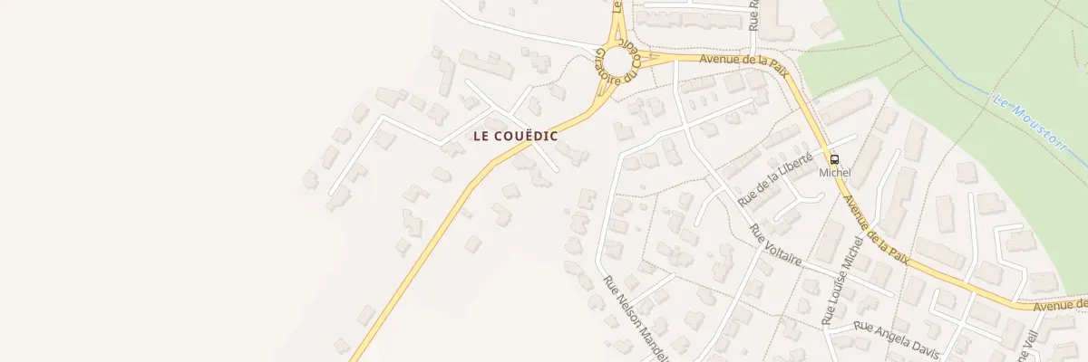 Plan du 3 All Elsa Triolet à Plescop