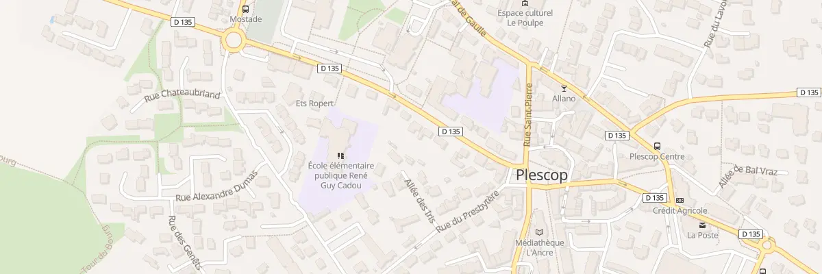 Plan du 15 Rue Ste Anne à Plescop
