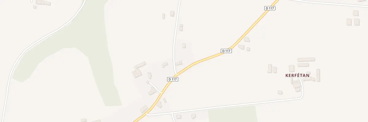 Plan du 38 Pontual à Moréac