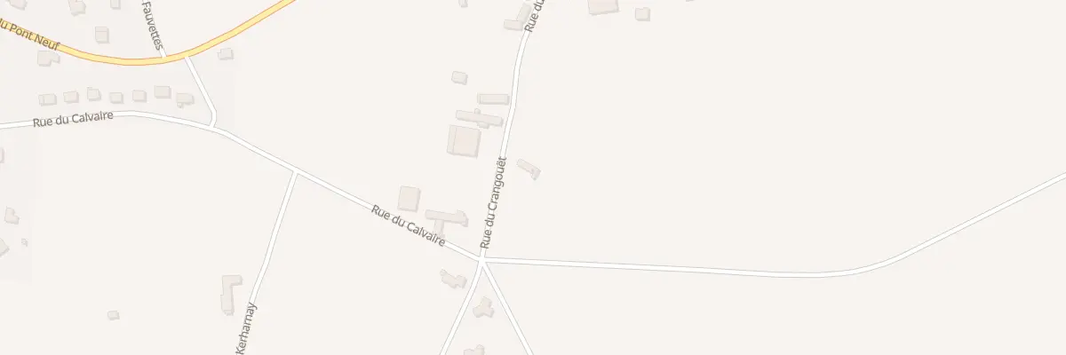 Plan du 15 Rue de Crangouët à Saint-Gonnery