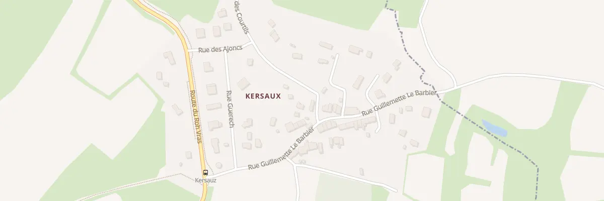 Plan du 6629 Rue des Courtils à Saint-Gildas-de-Rhuys