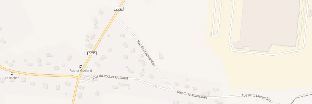 Plan du 13 Rue de la Marandais à Ploufragan
