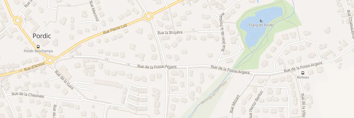 Plan du 19 Rue de la Fosse Argent à Pordic