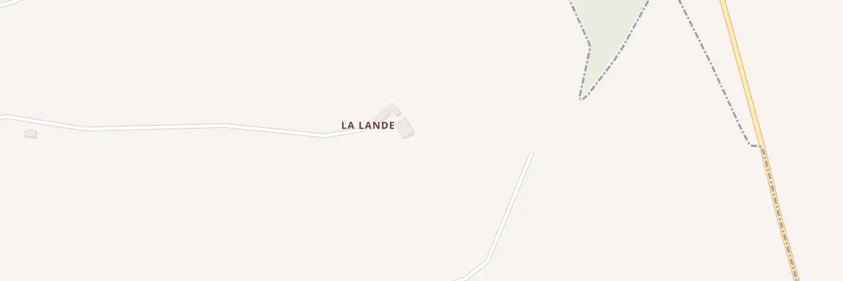 Plan du 5005 La Lande à Saint-Hervé