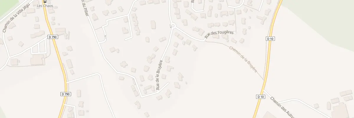 Plan du 19 Rue de la Bruyère à Saint-Julien