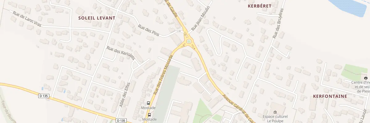 Plan du 26 Rue des Frères Mostade à Plescop
