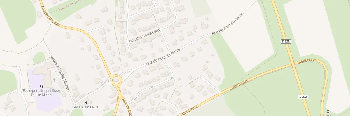 Plan du 12 Rue du Pont de Pierre à Ploufragan