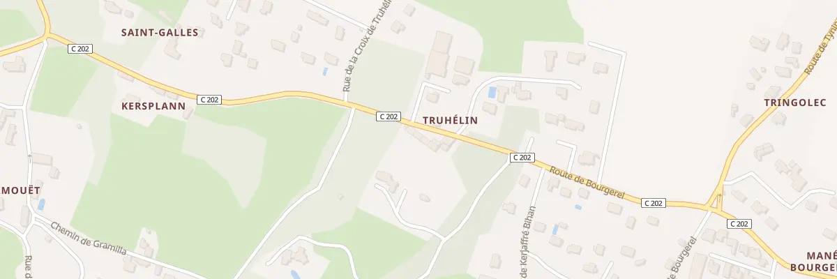 Plan du 6250 Truhelin à Arradon