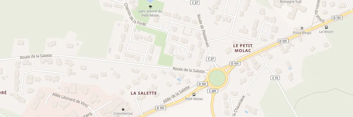 Plan du 6 Sq des Peupliers à Arradon
