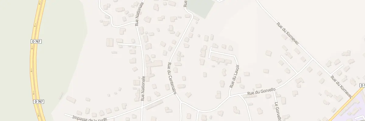 Plan du 20 Rue du Centenaire à Colpo
