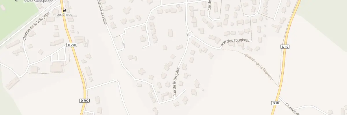 Plan du 16 Rue de la Bruyère à Saint-Julien