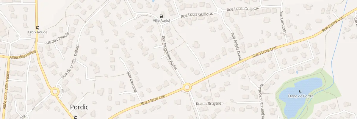 Plan du 6 Rue Jacqueline Auriol à Pordic
