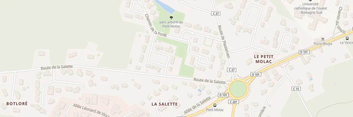 Plan du 6 Sq des Ormes à Arradon