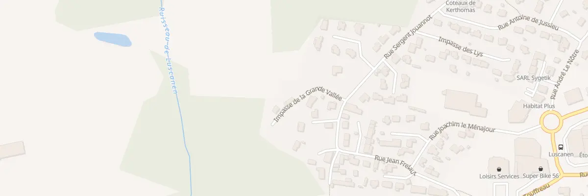 Plan du 6 Imp de la Grande Vallée à Ploeren