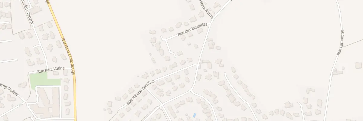 Plan du 25 Rue Hélène Boucher à Pordic
