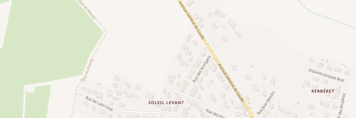 Plan du 3 All Lann Boudig à Plescop