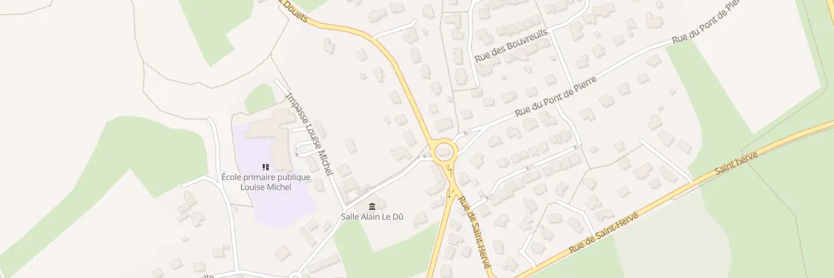 Plan du 1 Rue des Douets à Ploufragan