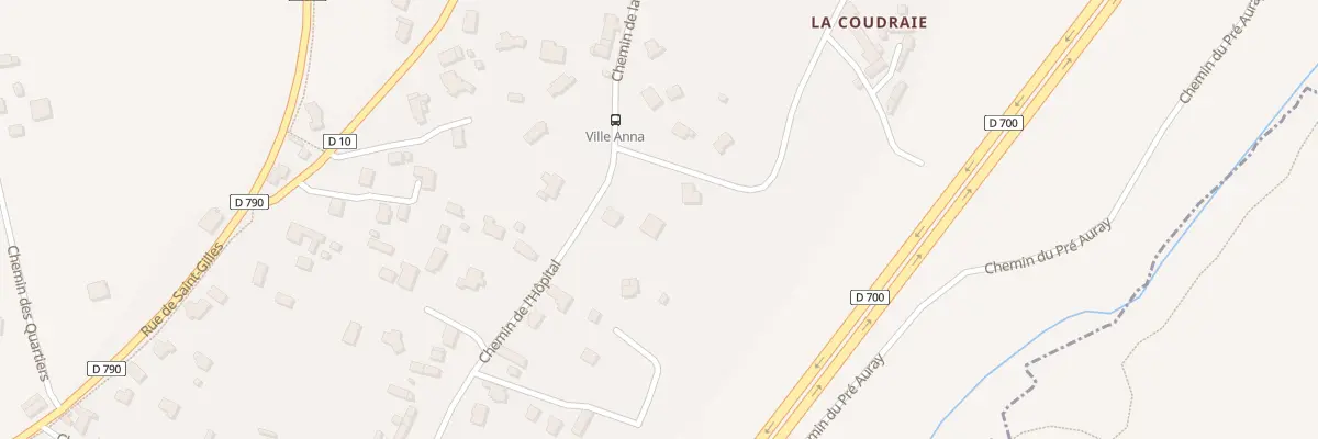 Plan du 20 Che de la Ville Anna à Saint-Julien