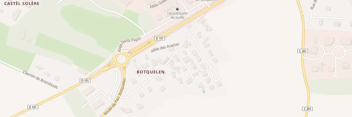 Plan du 18 Rue de Botquelen à Arradon