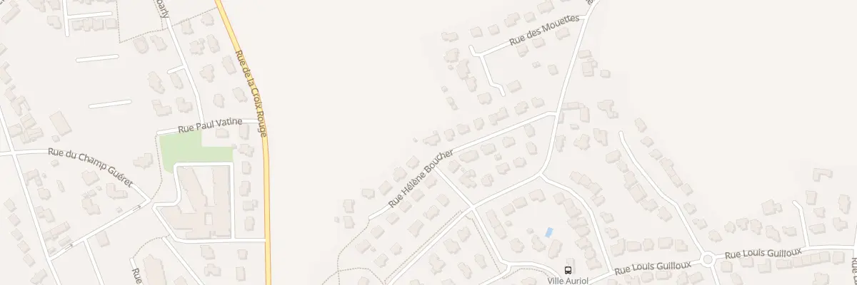 Plan du 13 Rue Hélène Boucher à Pordic
