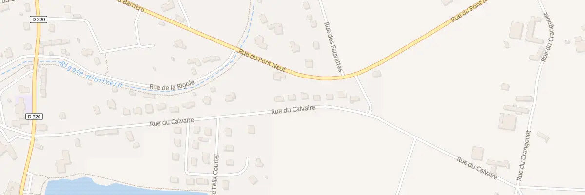 Plan du 31 Rue du Calvaire à Saint-Gonnery