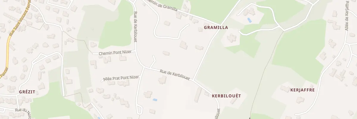 Plan du 35 Rue de Kerbilouët à Arradon