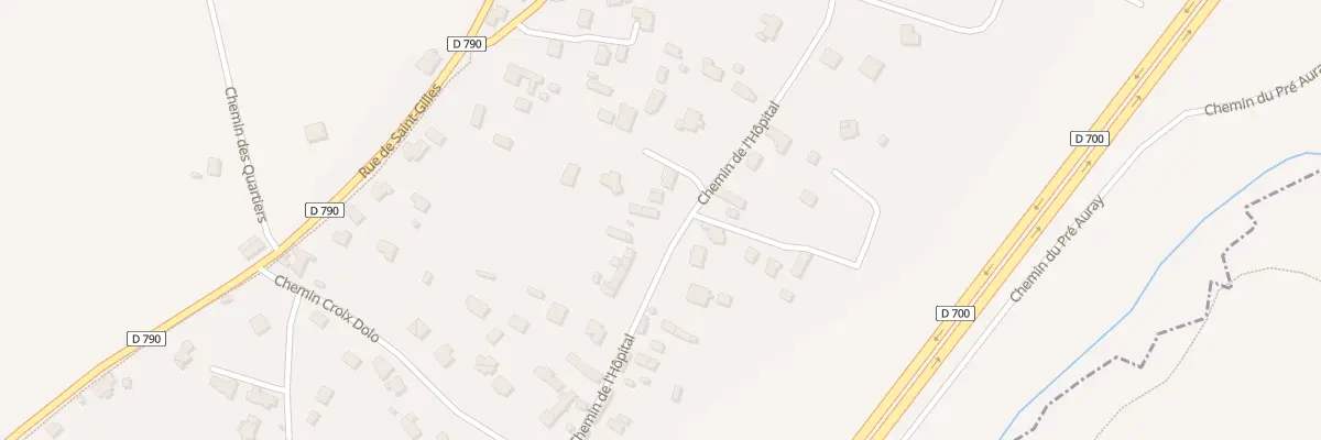 Plan du 21 Che de l’Hôpital à Saint-Julien