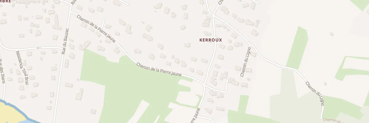 Plan du 29 Che de la Pierre Jaune à Saint-Gildas-de-Rhuys