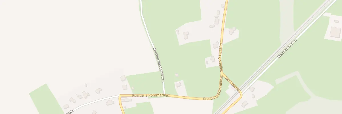 Plan du 8 Rue de la Pommeraie à Ploufragan