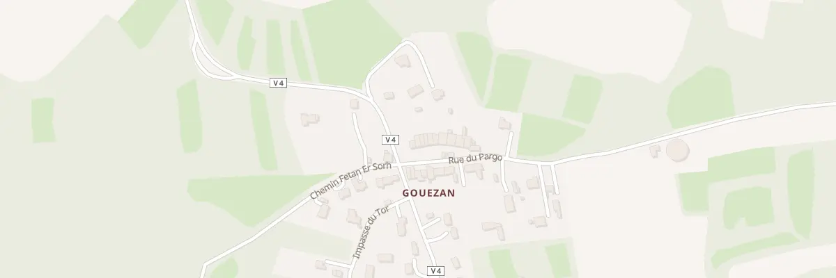 Plan du 8 Rue du Pargo à Saint-Gildas-de-Rhuys