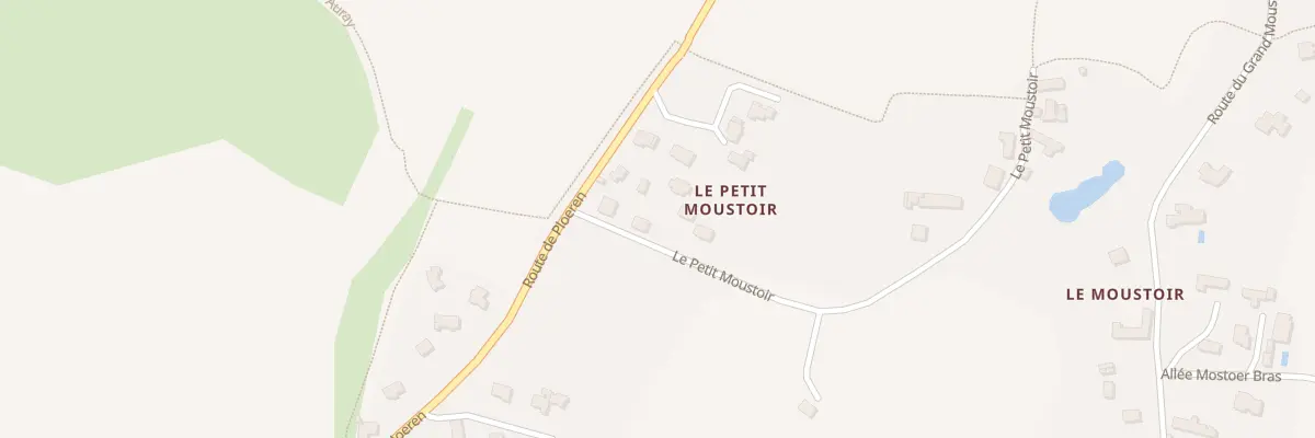 Plan du 5089 Le Petit Moustoir à Plescop