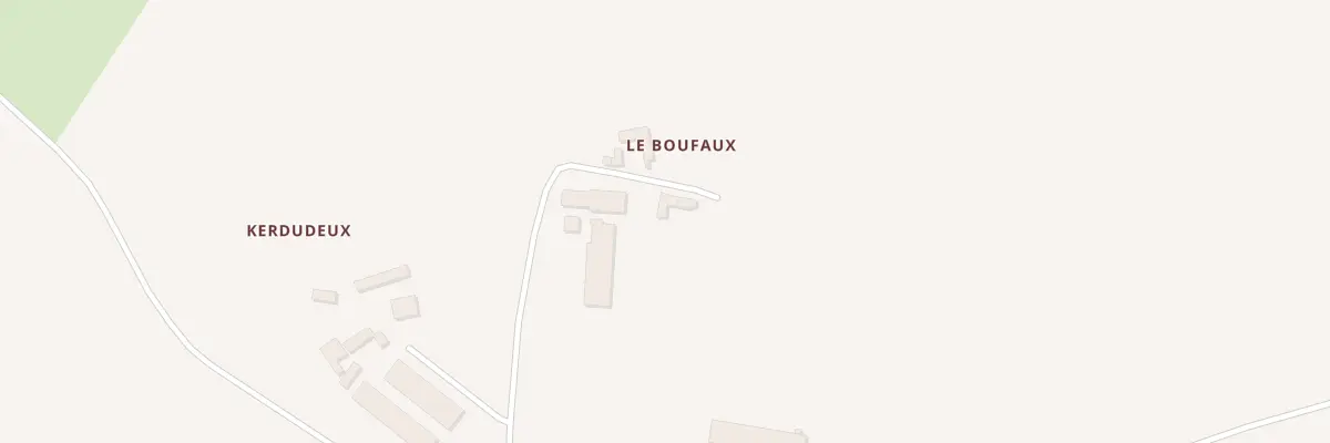 Plan du 10B Le Boufaux à Trévé