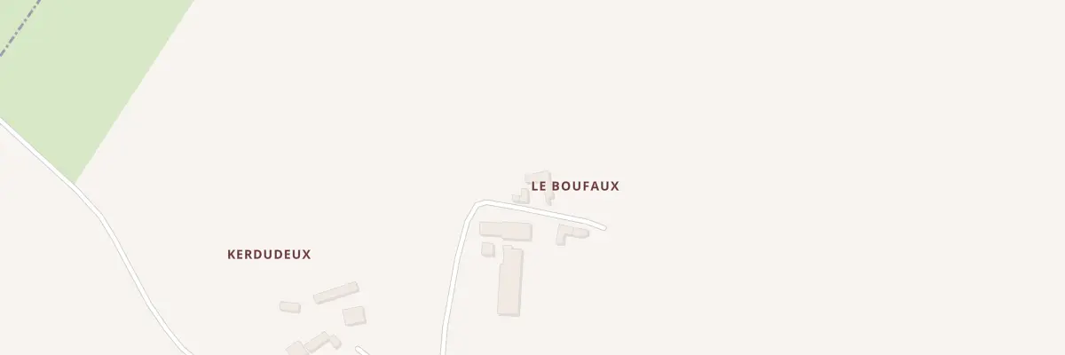 Plan du 12 Le Boufaux à Trévé