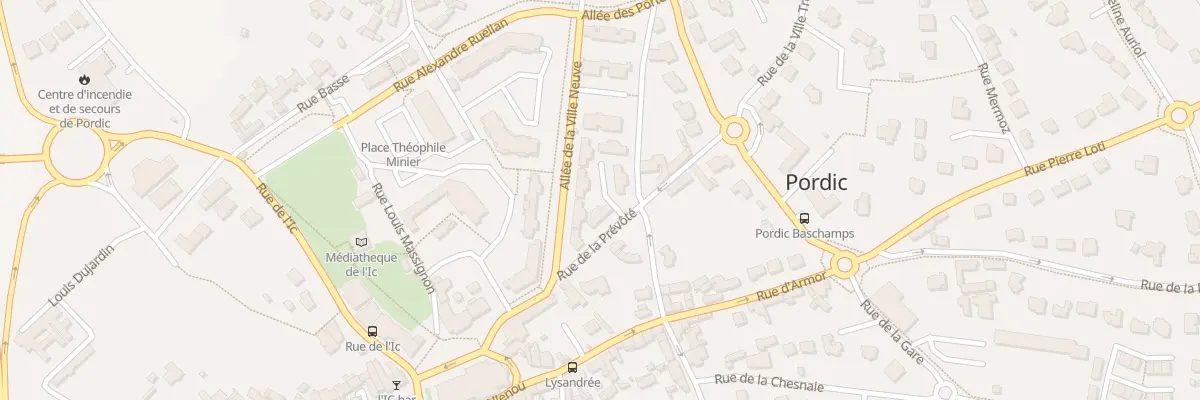 Plan du 1 Rue de la Prévôté à Pordic
