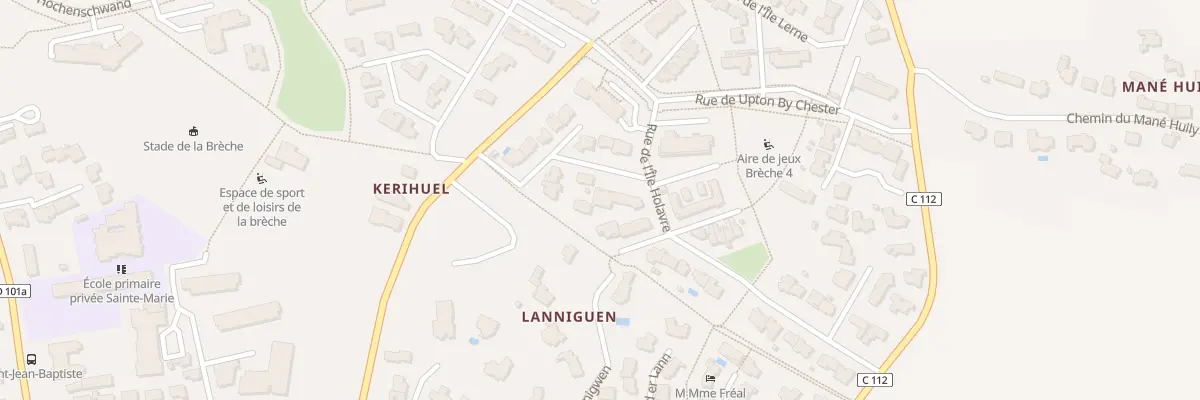 Plan du 1D Rue de l’Ile Stibiden à Arradon