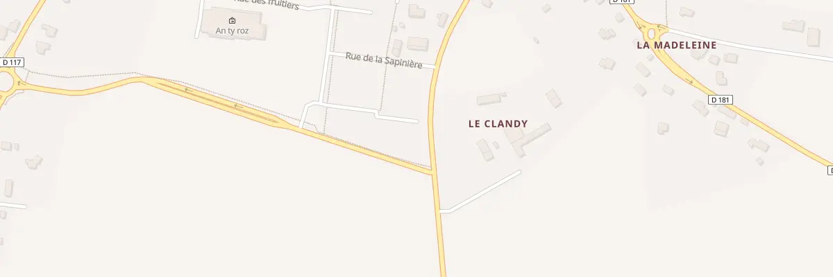 Plan du 14 Imp des Cèdres à Moréac