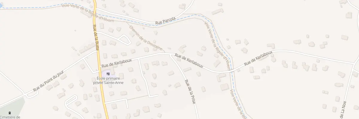Plan du 1 Rue de la Prise à Saint-Gonnery