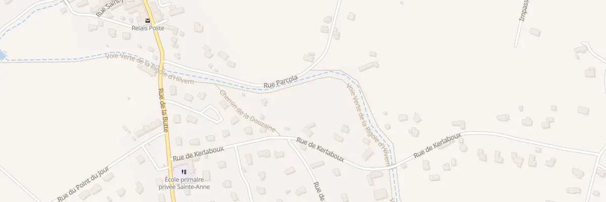 Plan du 9 Rue de Kerlaboux à Saint-Gonnery