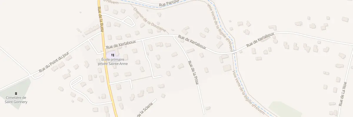 Plan du 2 Rue de la Prise à Saint-Gonnery