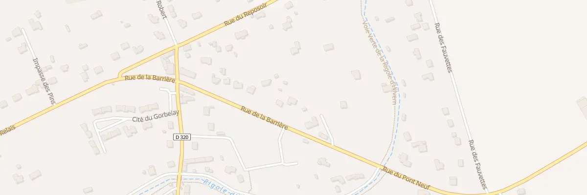 Plan du 17 Rue de la Barriere à Saint-Gonnery
