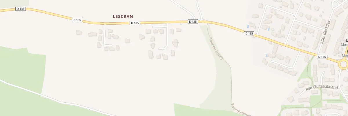 Plan du 6127 Rte de Meriadec à Plescop