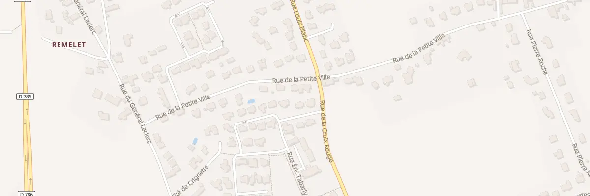 Plan du 18 Rue de la Petite Ville à Pordic