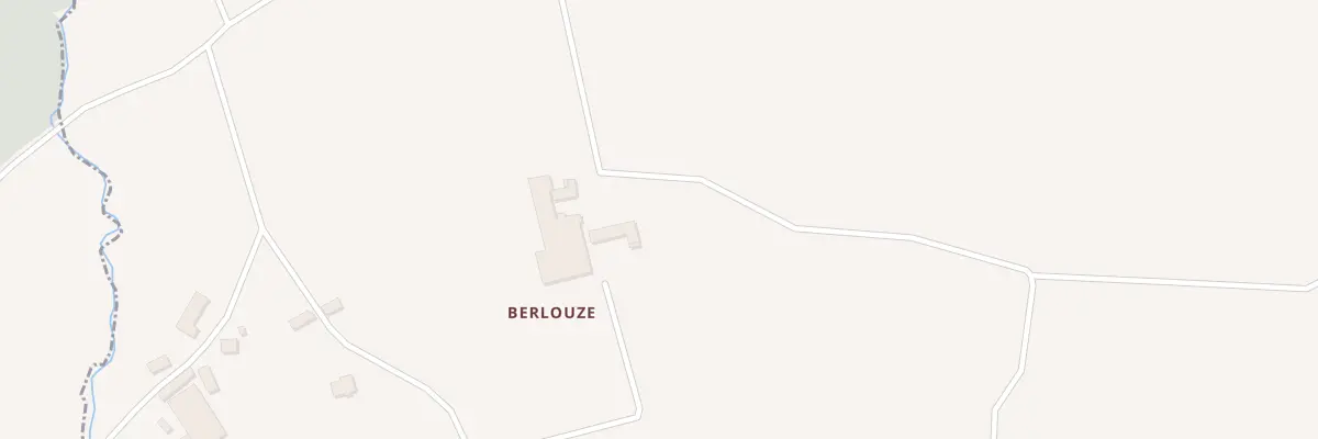 Plan du 5006 Berlouse à Saint-Hervé