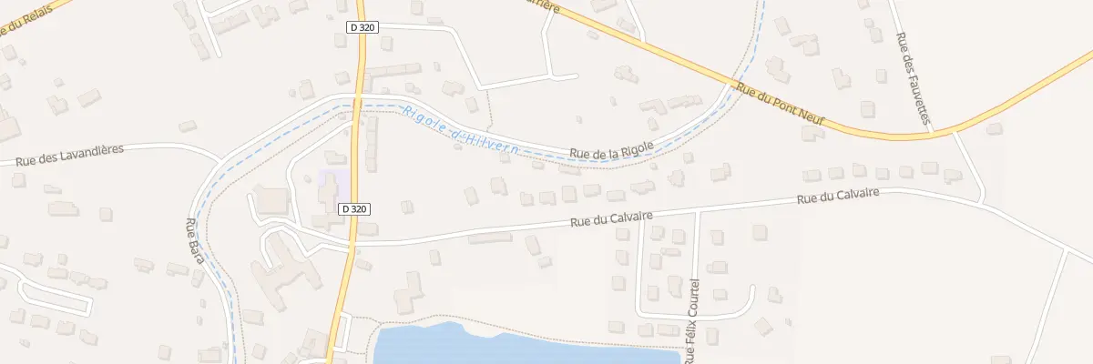 Plan du 11 Rue du Calvaire à Saint-Gonnery
