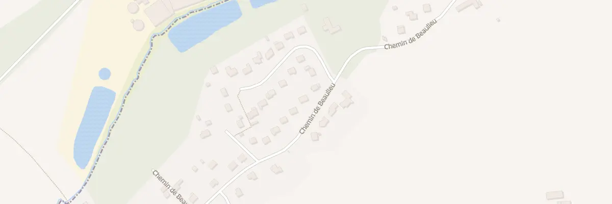 Plan du 41 Che de Beaulieu à Bignan