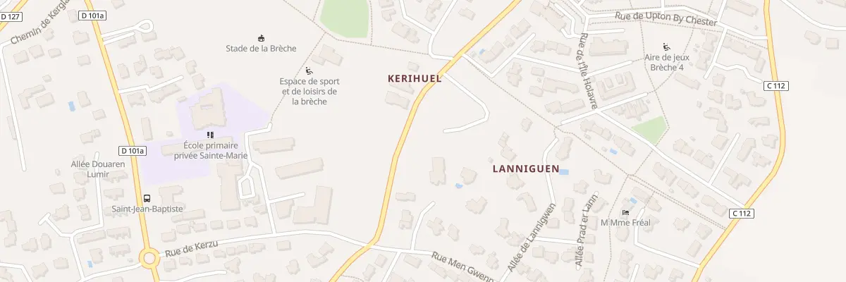 Plan du 15 All de Botumas à Arradon