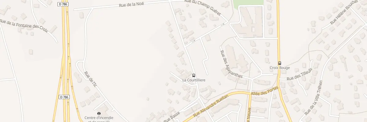 Plan du 9 Rue du Général Leclerc à Pordic