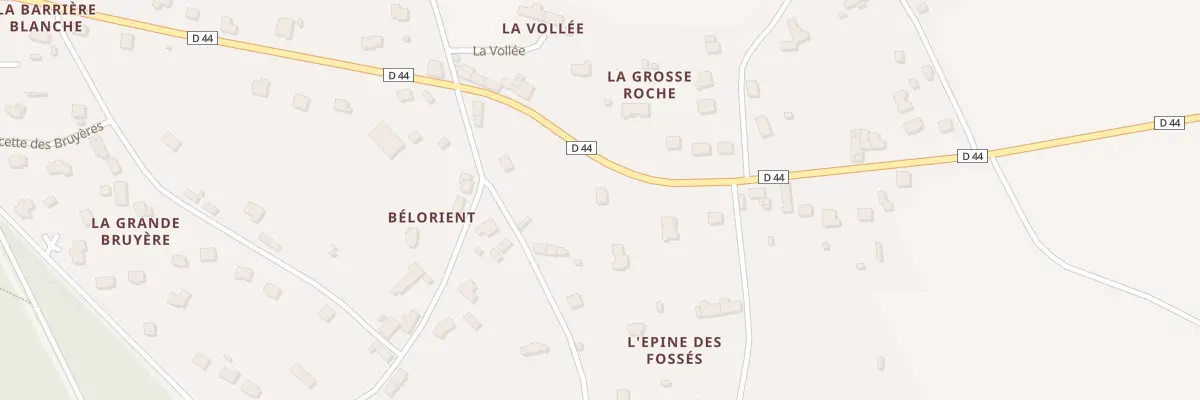 Plan du 29 La Grosse Roche à Plœuc-L’Hermitage